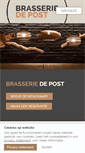 Mobile Screenshot of brasseriedepost.be